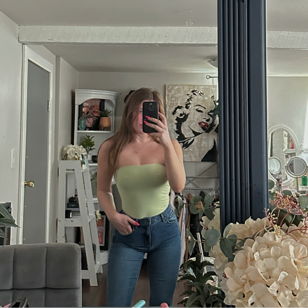 babaton contour tube top